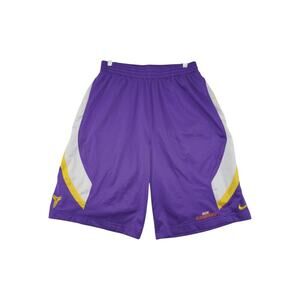 Vintage Nike Kobe Lakers Shorts Purple Gold Mesh Basketball Men’s XL